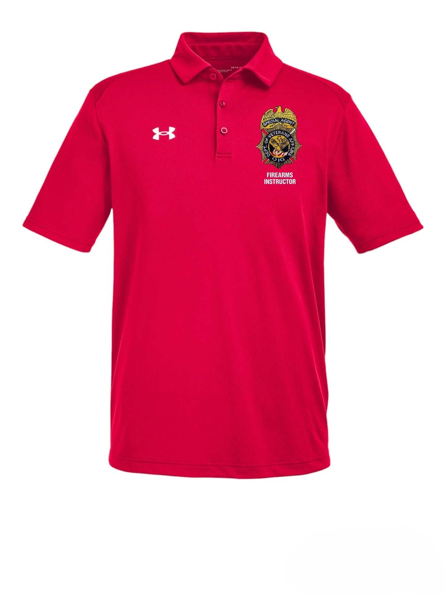 MEN'S VA OIG BADGE ON UNDER ARMOUR TECH POLO-1370399
