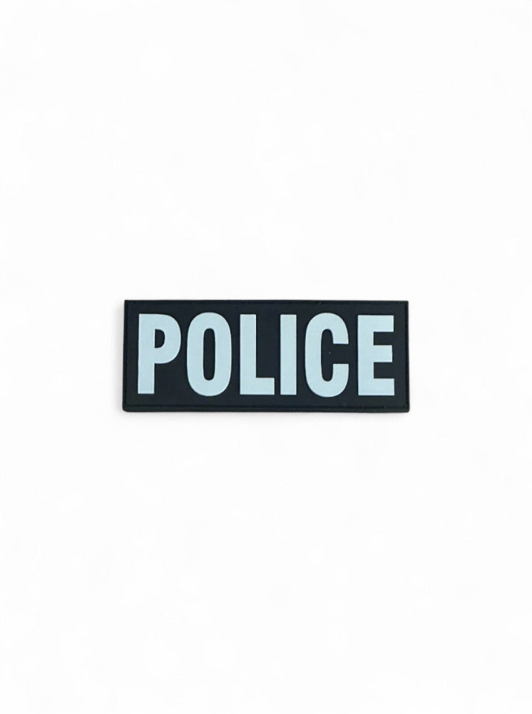 PVC POLICE PATCH 5"X2"