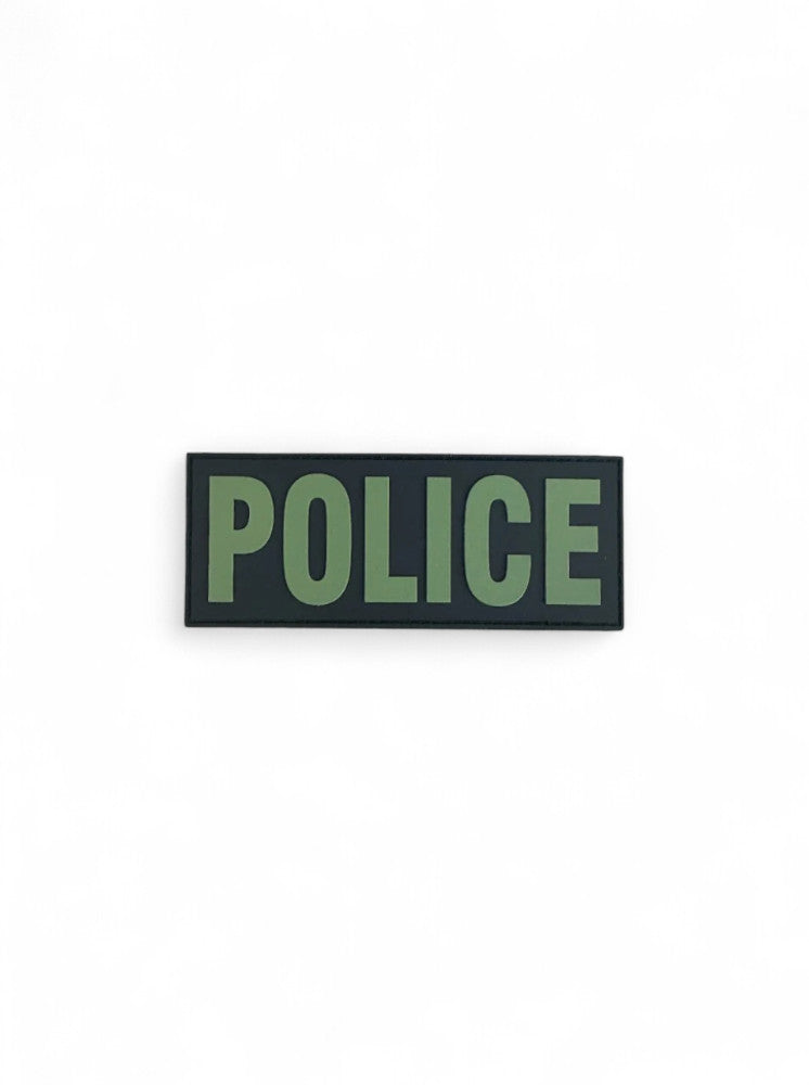 PVC POLICE PATCH 5"X2"