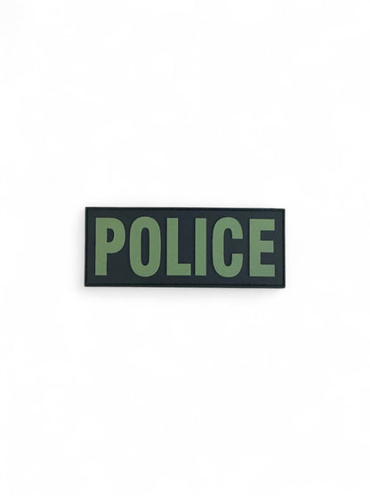 PVC POLICE PATCH 5"X2"