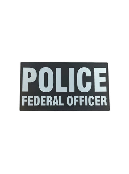 PVC POLICE FEDERAL OFFICER 9"X 5"