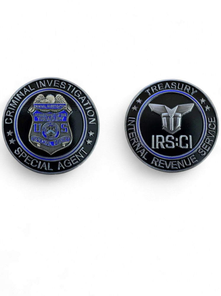 IRS-CI CHALLENGE COIN