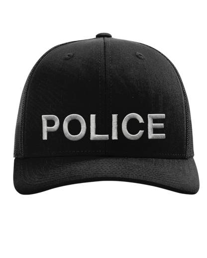POLICE (LETTERS) ON RICHARDSON HAT-112
