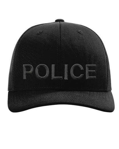 POLICE (LETTERS) ON RICHARDSON HAT-112
