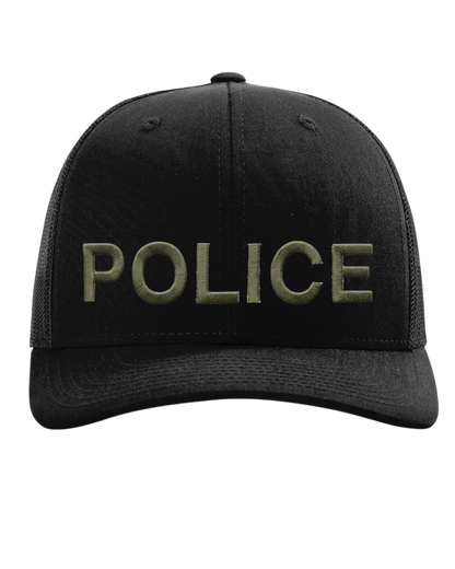 POLICE (LETTERS) ON RICHARDSON HAT-112