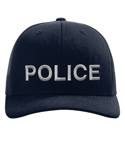 POLICE (LETTERS) ON RICHARDSON HAT-112