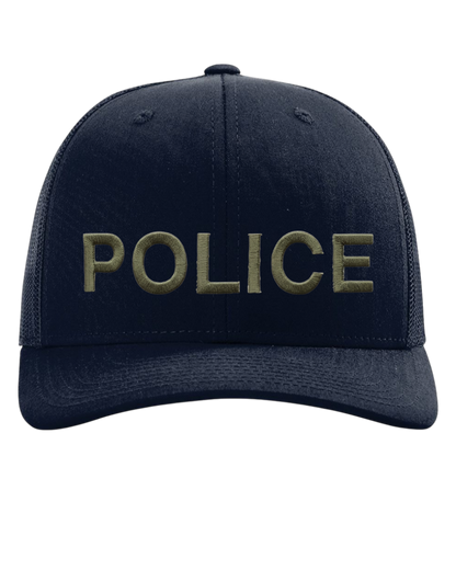 POLICE (LETTERS) ON RICHARDSON HAT-112
