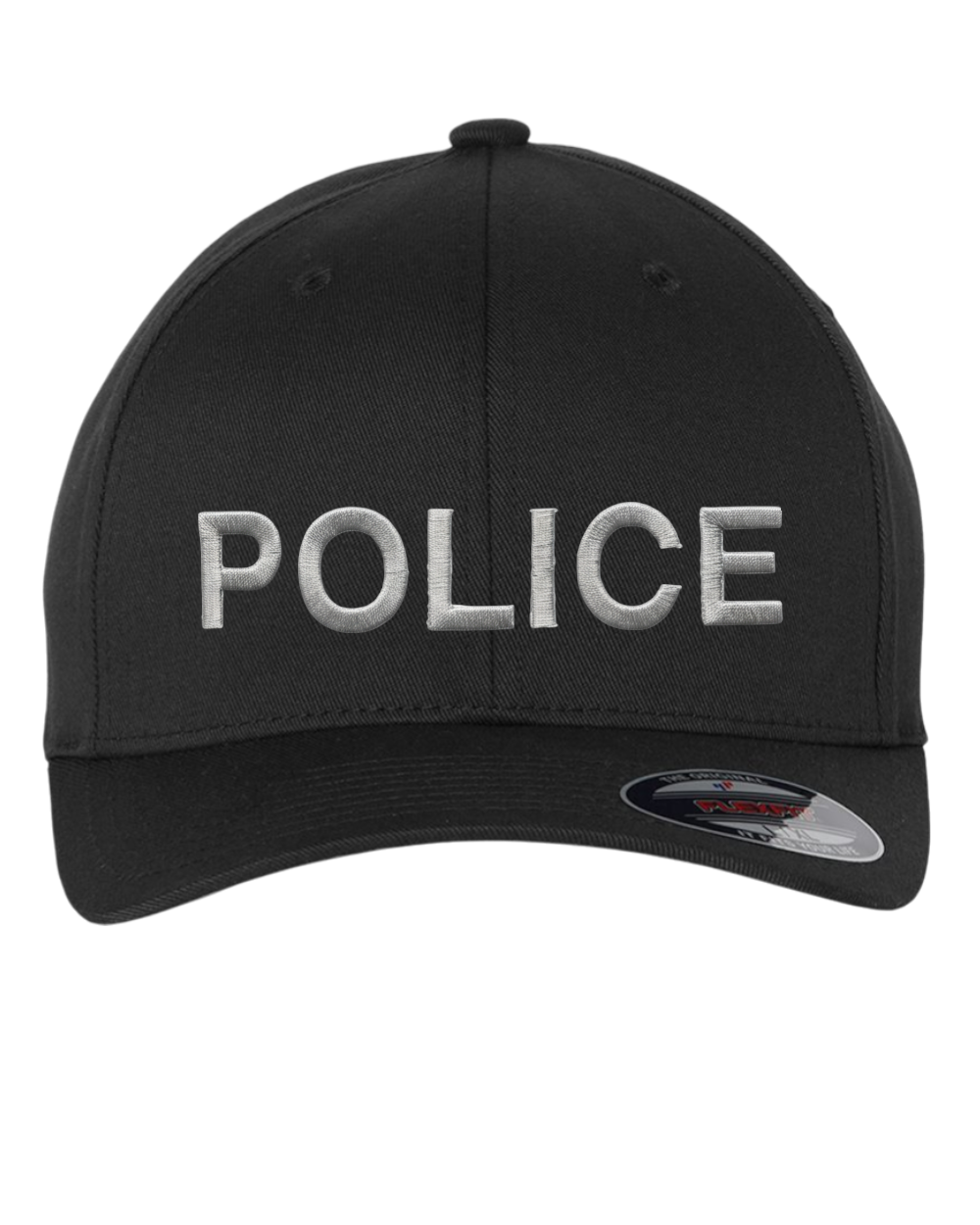 POLICE (LETTERS) ON FLEXFIT HAT-6277
