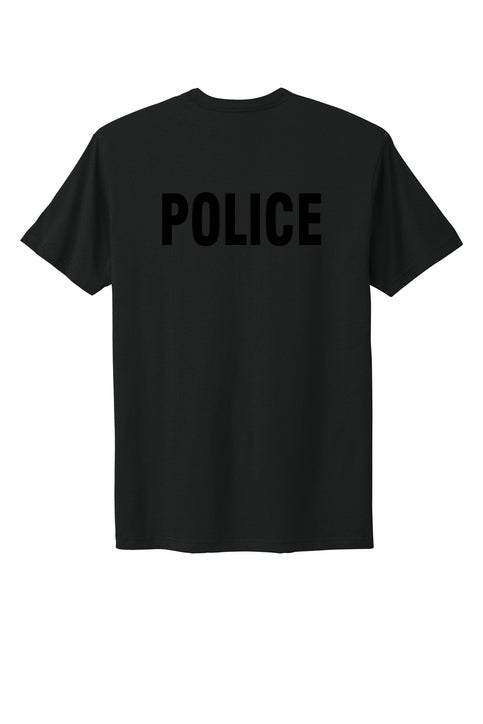 PRINTED ICE FUGITIVE OPS POLICE AGENCY RAID T-SHIRT NEXT LEVEL SOFT COTTON 3600