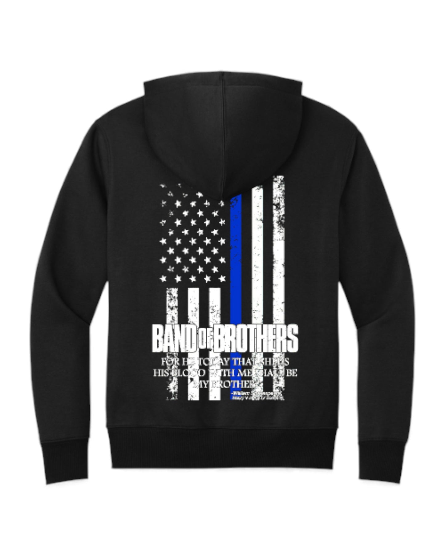 *NEW BAND OF BROTHERS FLAG SWEATSHIRT-D1101