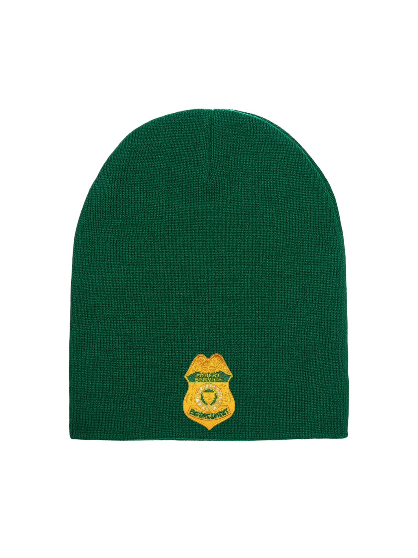 USFS ENFORCEMENT BADGE SKULL KNIT BEANIE