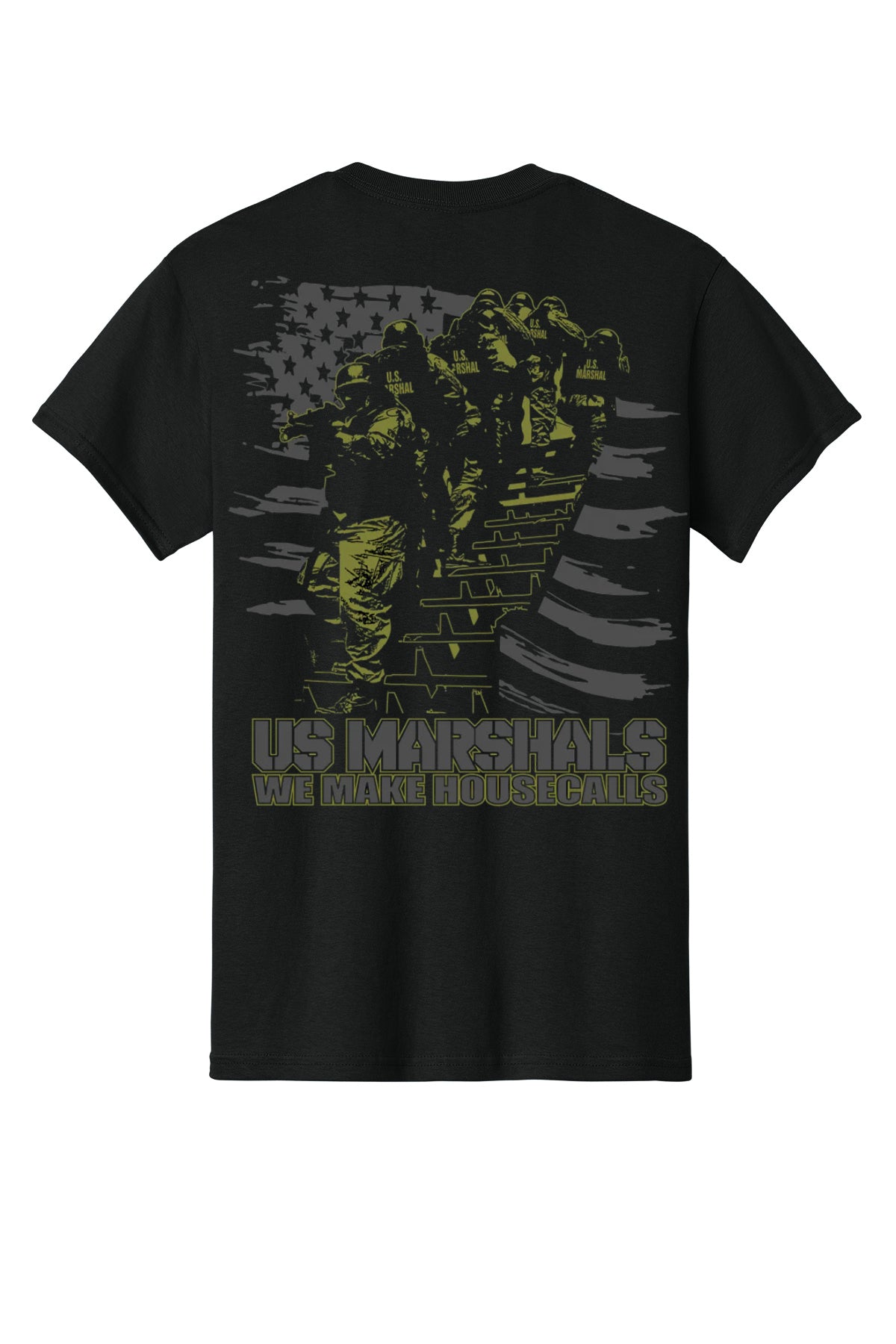USMS WE MAKE HOUSECALLS T-SHIRT-BLACK