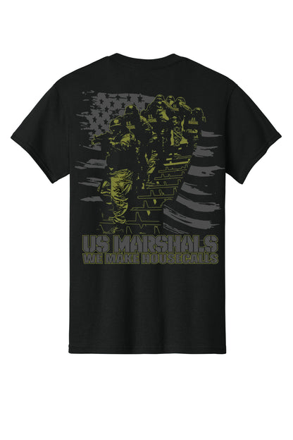 USMS WE MAKE HOUSECALLS T-SHIRT-BLACK