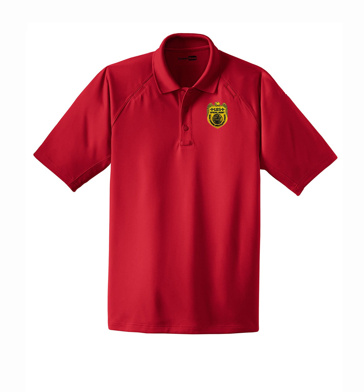MEN'S NCIS S/A BADGE POLO-CS410