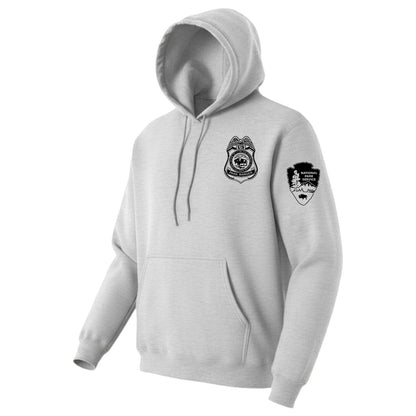 NPS PARK RANGER HOODED SWEATSHIRT 50/50 FLEECE-PC78H
