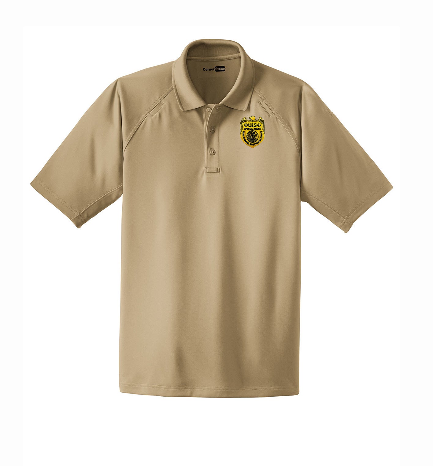 MEN'S NCIS S/A BADGE POLO-CS410