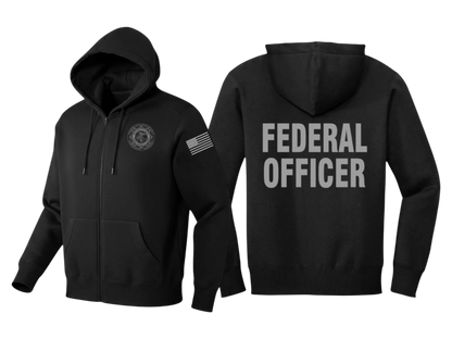 BOP FULL ZIP HOODED SWEATSHIRT-DT1103