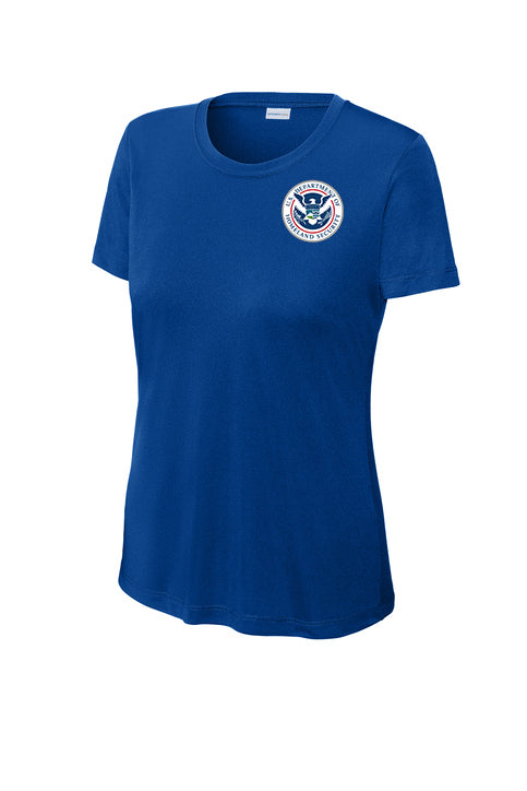 LADIES DHS SPORT TEK PERFORMANCE T-SHIRT-LST350