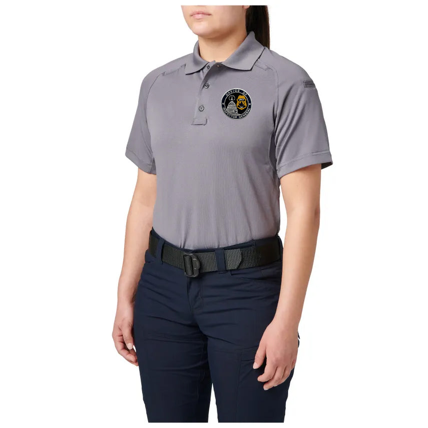 USCP OIG SEAL 5.11 PERFORMANCE POLO SHORT SLEEVE WOMEN'S