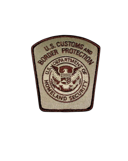 CBP SHOULDER PATCH DESERT TAN