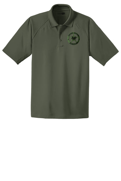 MEN'S TACTICAL PERFORMANCE POLO W/ USMS STAR-CS410