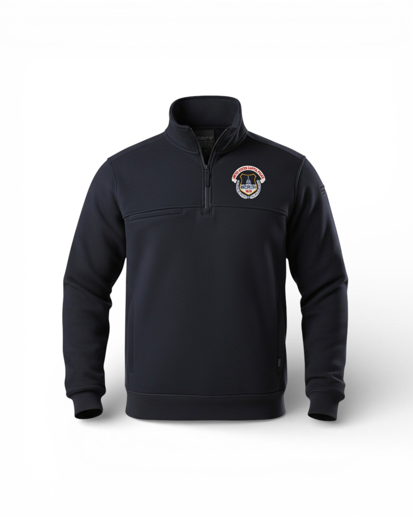 USCP SEAL 5.11 JOB SHIRT 1/4 ZIP 2.0-NAVY
