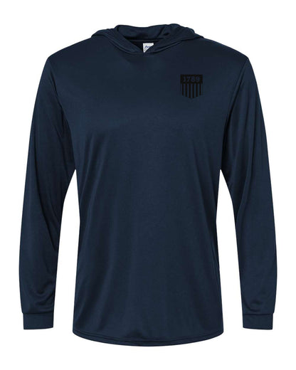 1789 SHIELD HOODED PULLOVER L/S T-SHIRT 220