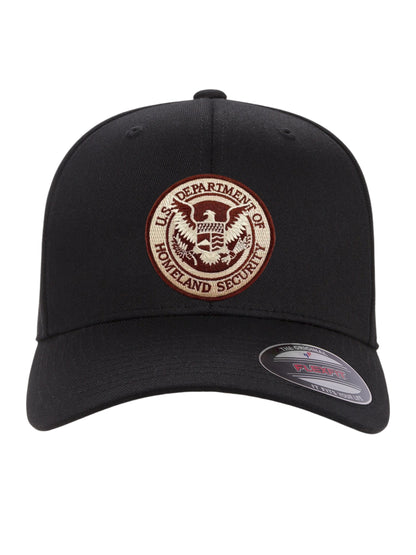 DHS SEAL EMBROIDERED FLEXFIT HAT