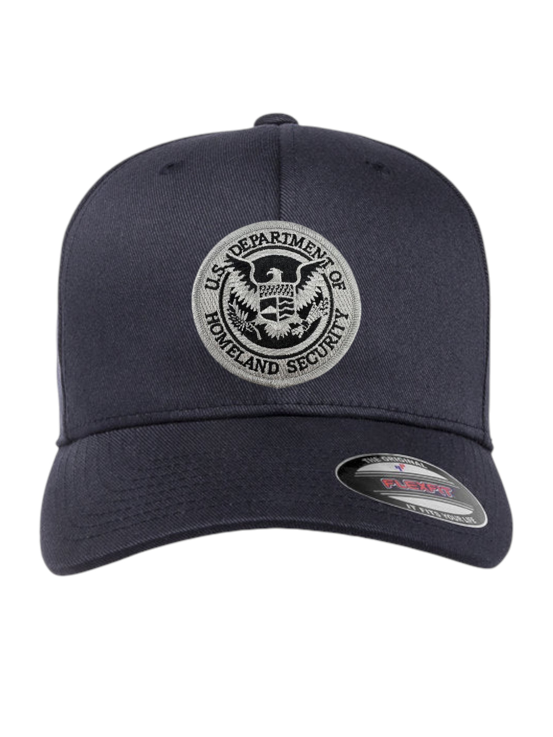 DHS SEAL EMBROIDERED FLEXFIT HAT – Sally's Cop Shop