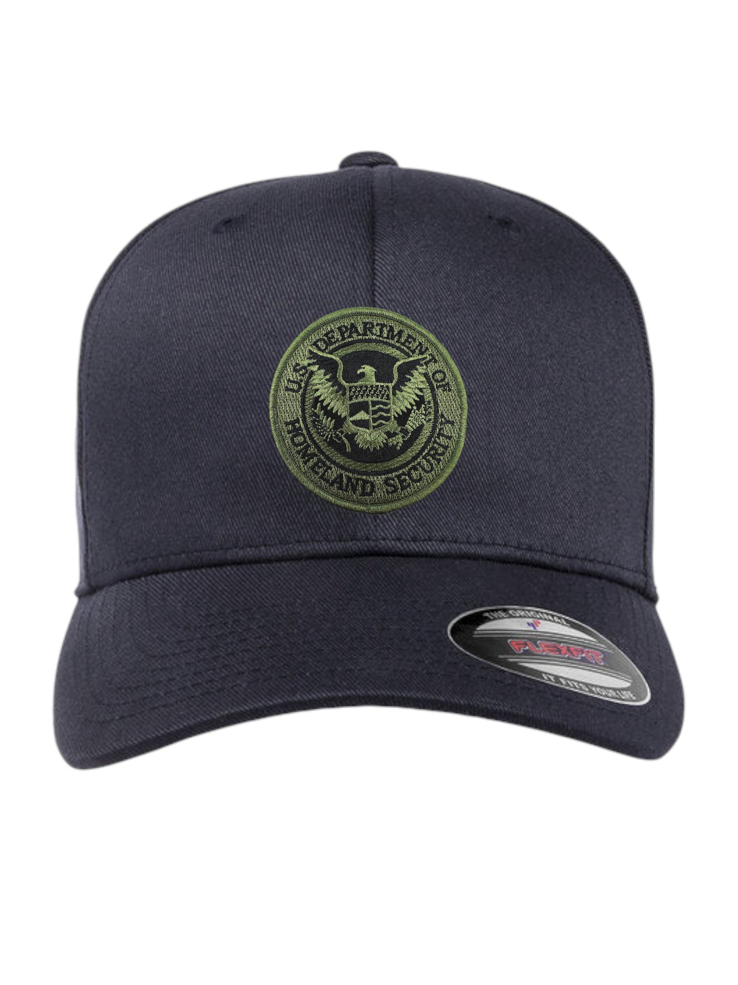 DHS SEAL EMBROIDERED FLEXFIT HAT