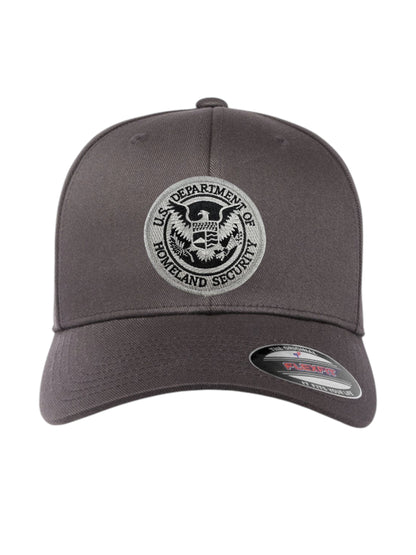 DHS SEAL EMBROIDERED FLEXFIT HAT