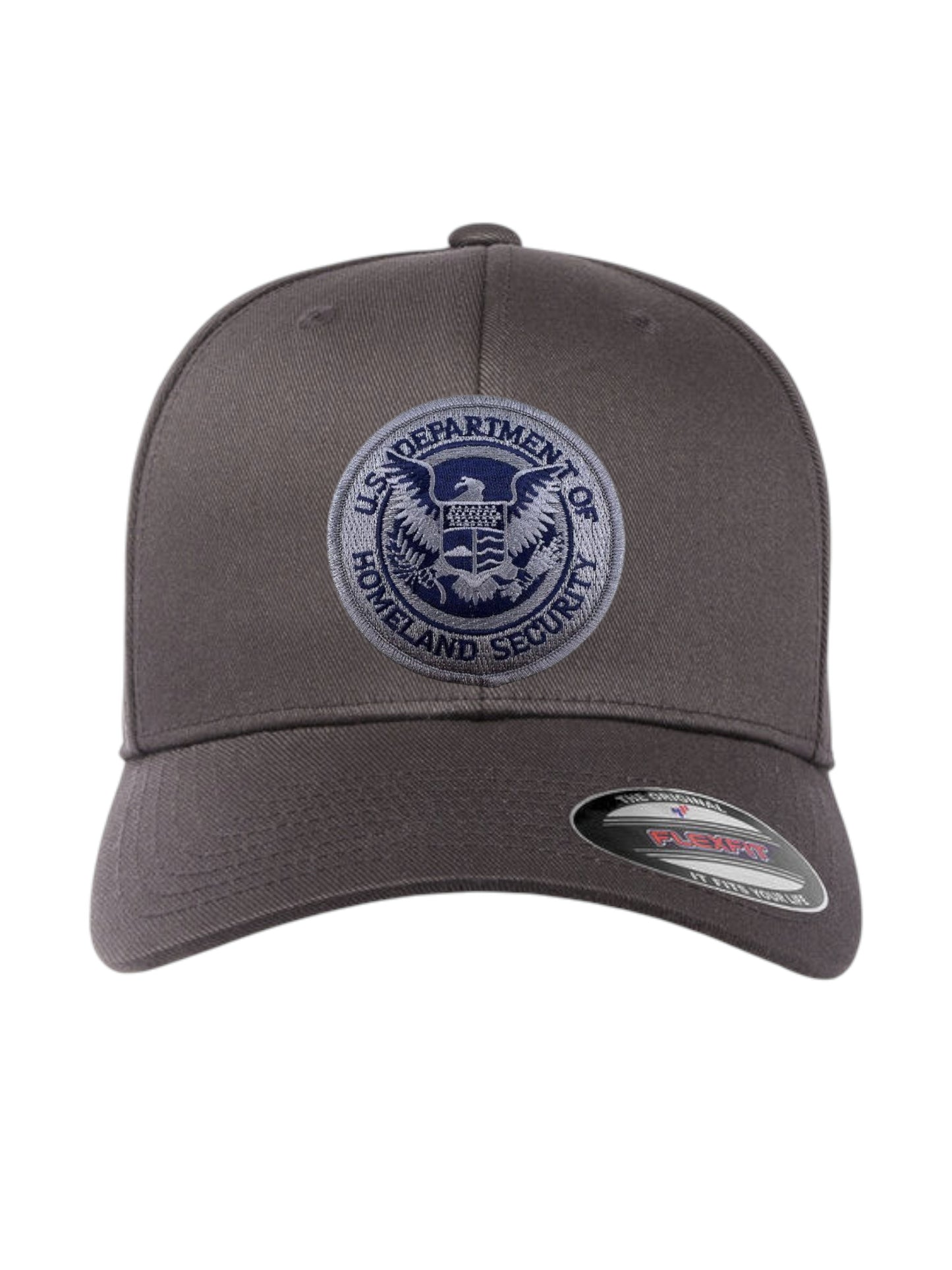 DHS SEAL EMBROIDERED FLEXFIT HAT