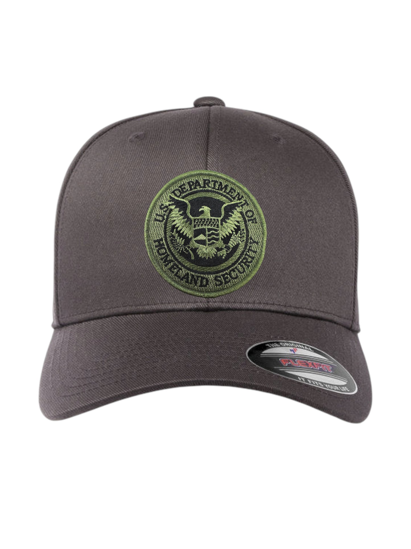 DHS SEAL EMBROIDERED FLEXFIT HAT