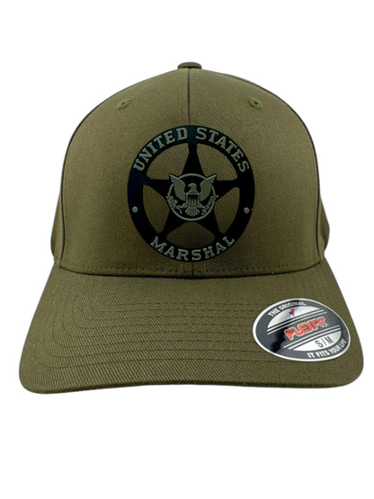 USMS PVC STAR FLEXFIT HAT
