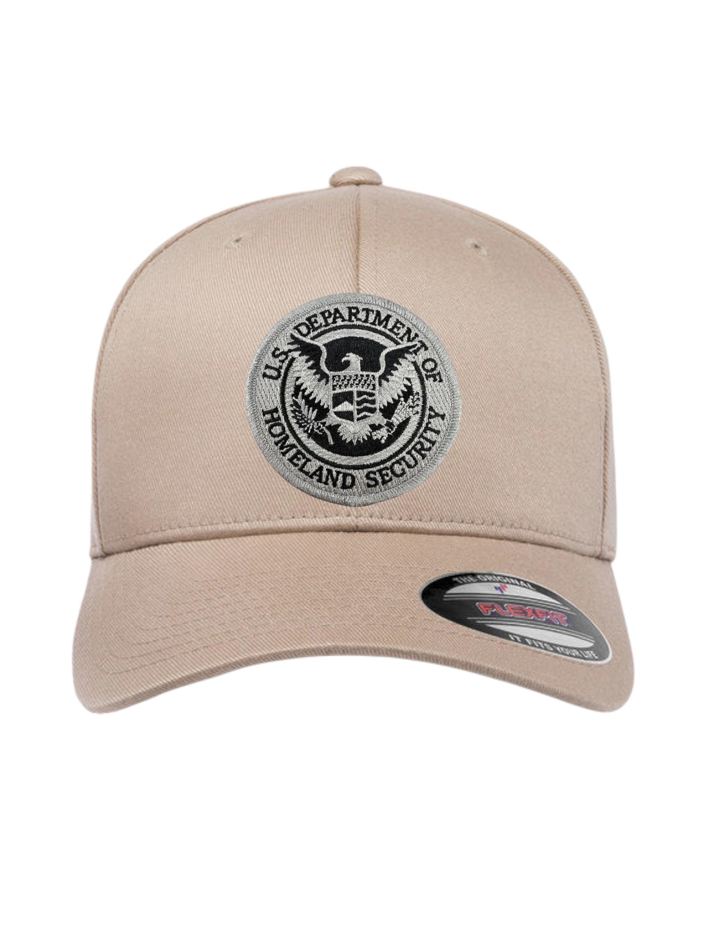 DHS SEAL EMBROIDERED FLEXFIT HAT