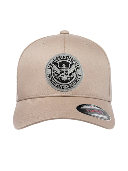 DHS SEAL EMBROIDERED FLEXFIT HAT