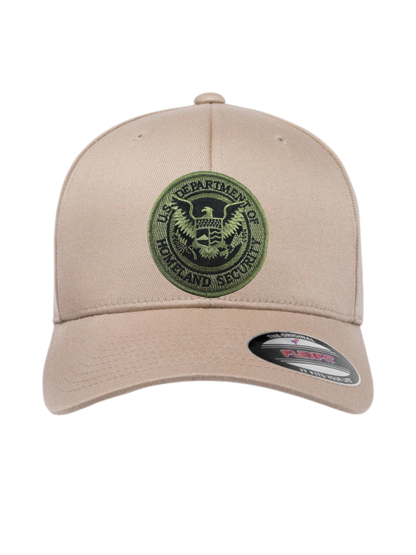 DHS SEAL EMBROIDERED FLEXFIT HAT