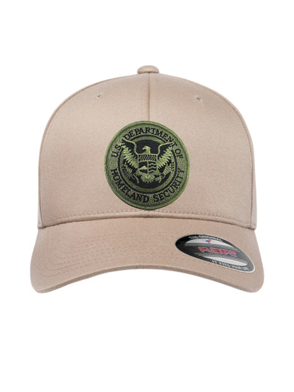 DHS SEAL EMBROIDERED FLEXFIT HAT