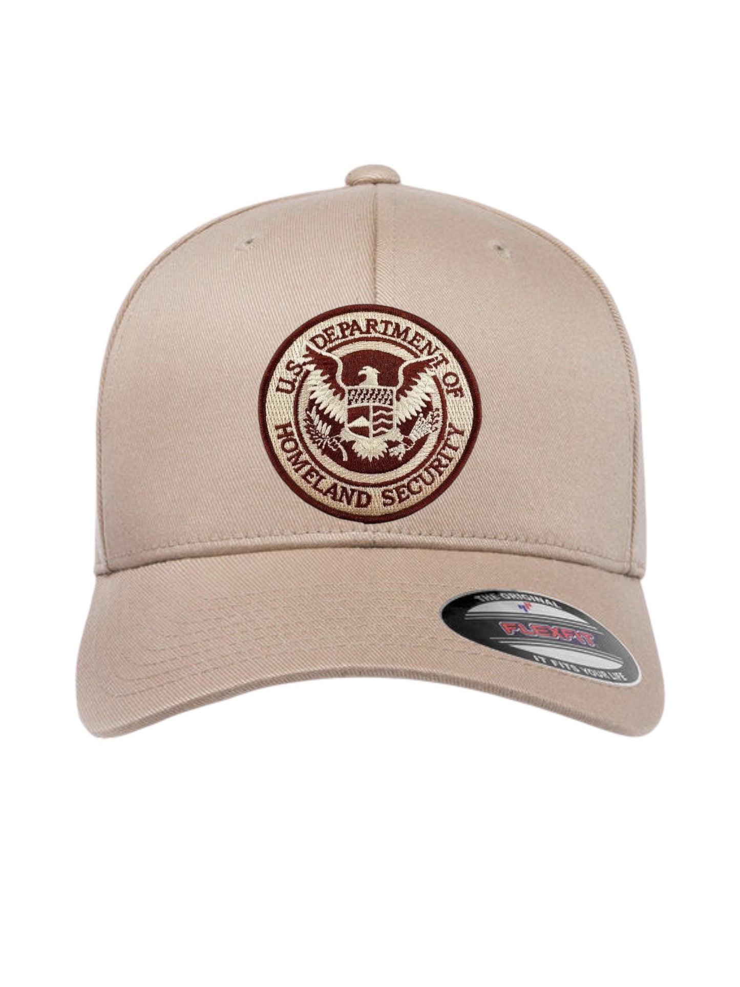 DHS SEAL EMBROIDERED FLEXFIT HAT