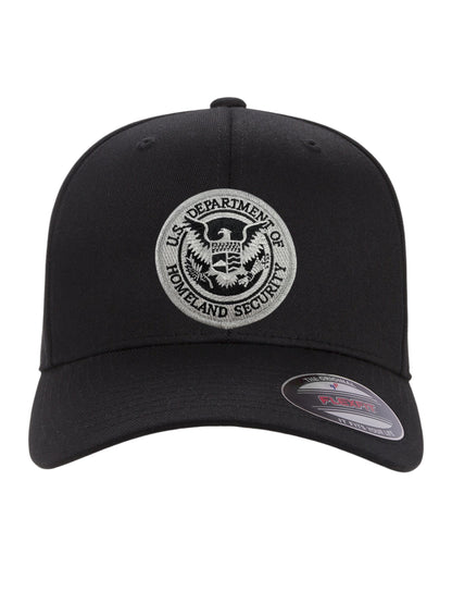 DHS SEAL EMBROIDERED FLEXFIT HAT