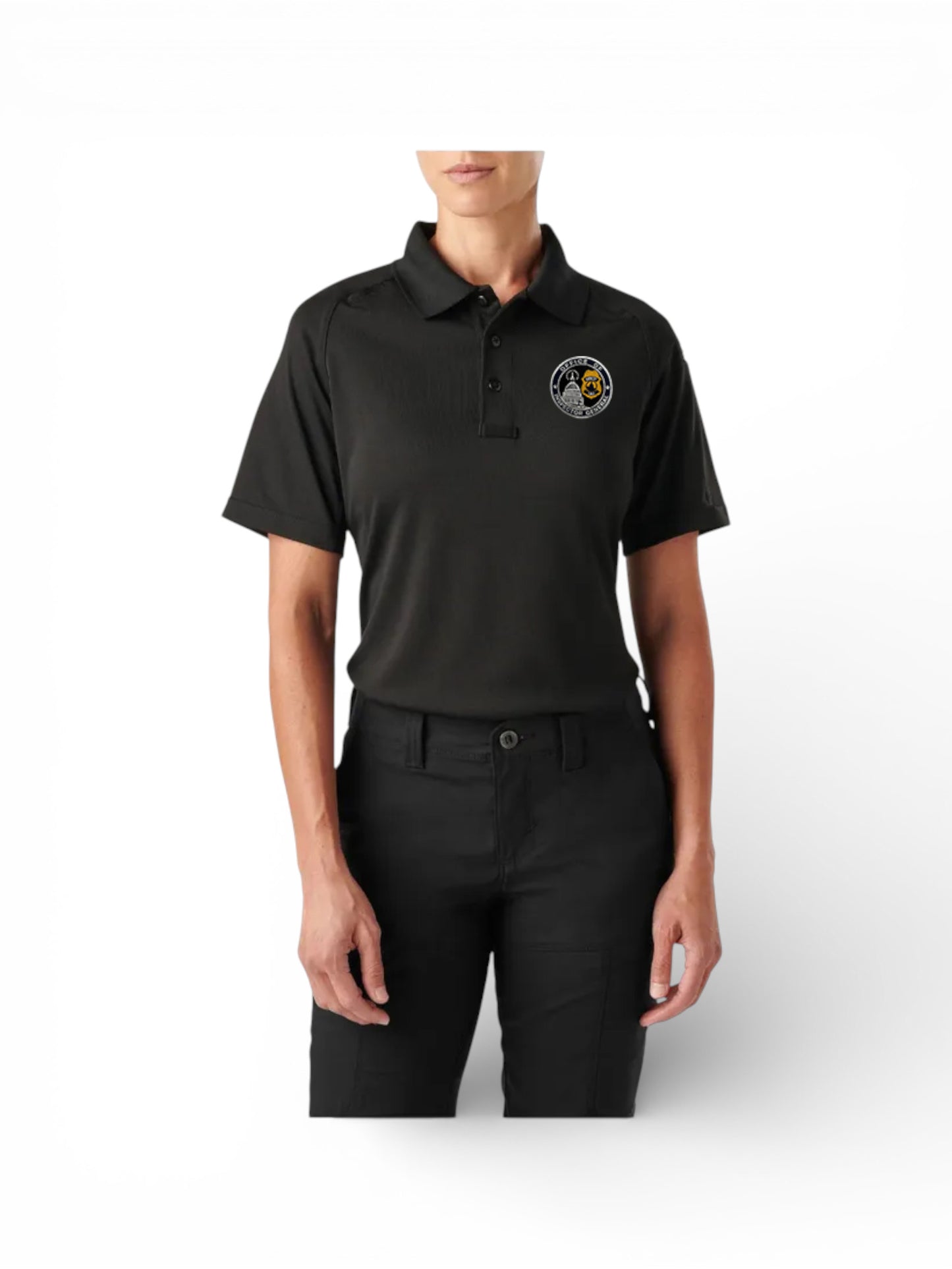 USCP OIG SEAL 5.11 PERFORMANCE POLO SHORT SLEEVE WOMEN'S