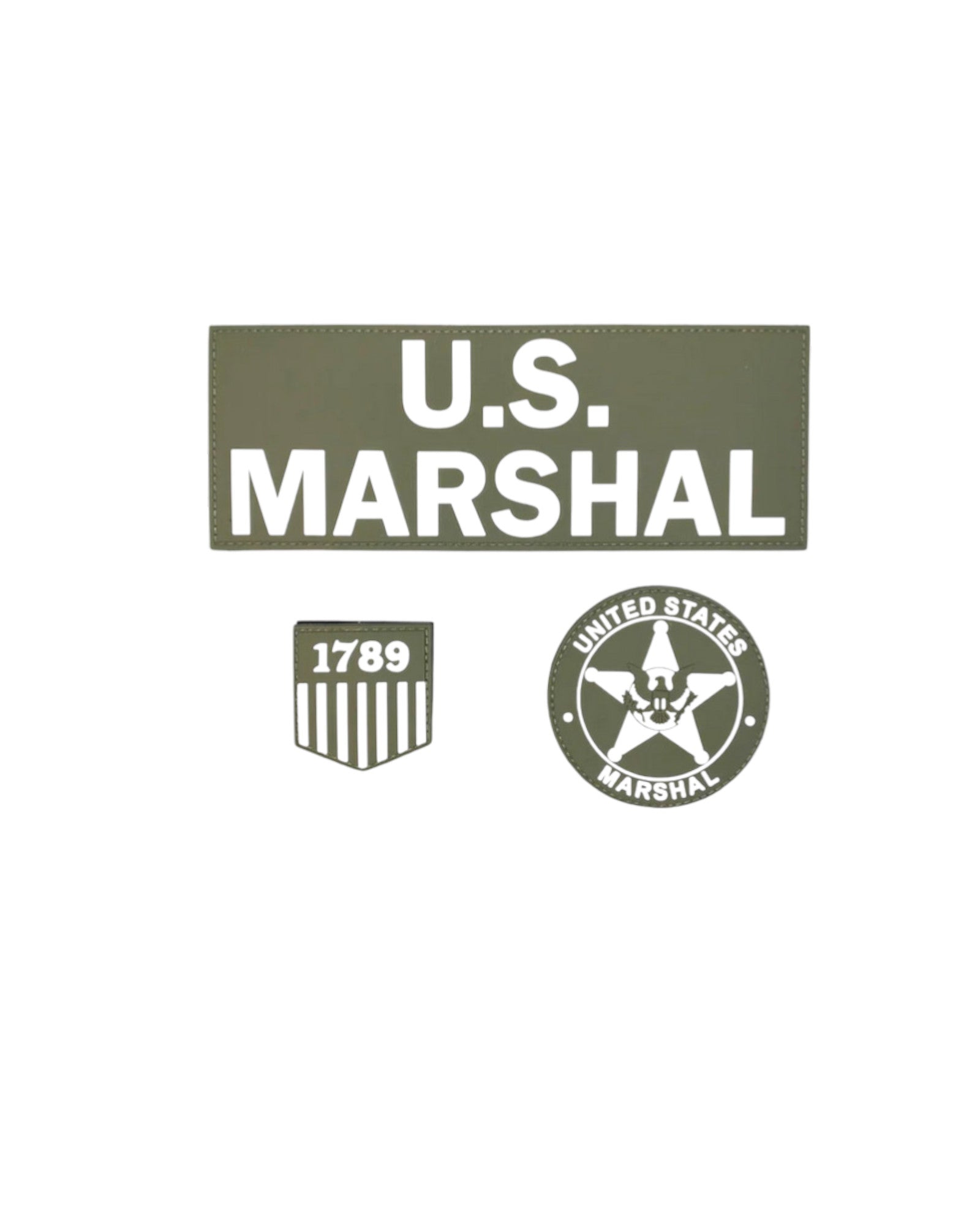 USMS PVC PATCH SET – Sally's Cop Shop