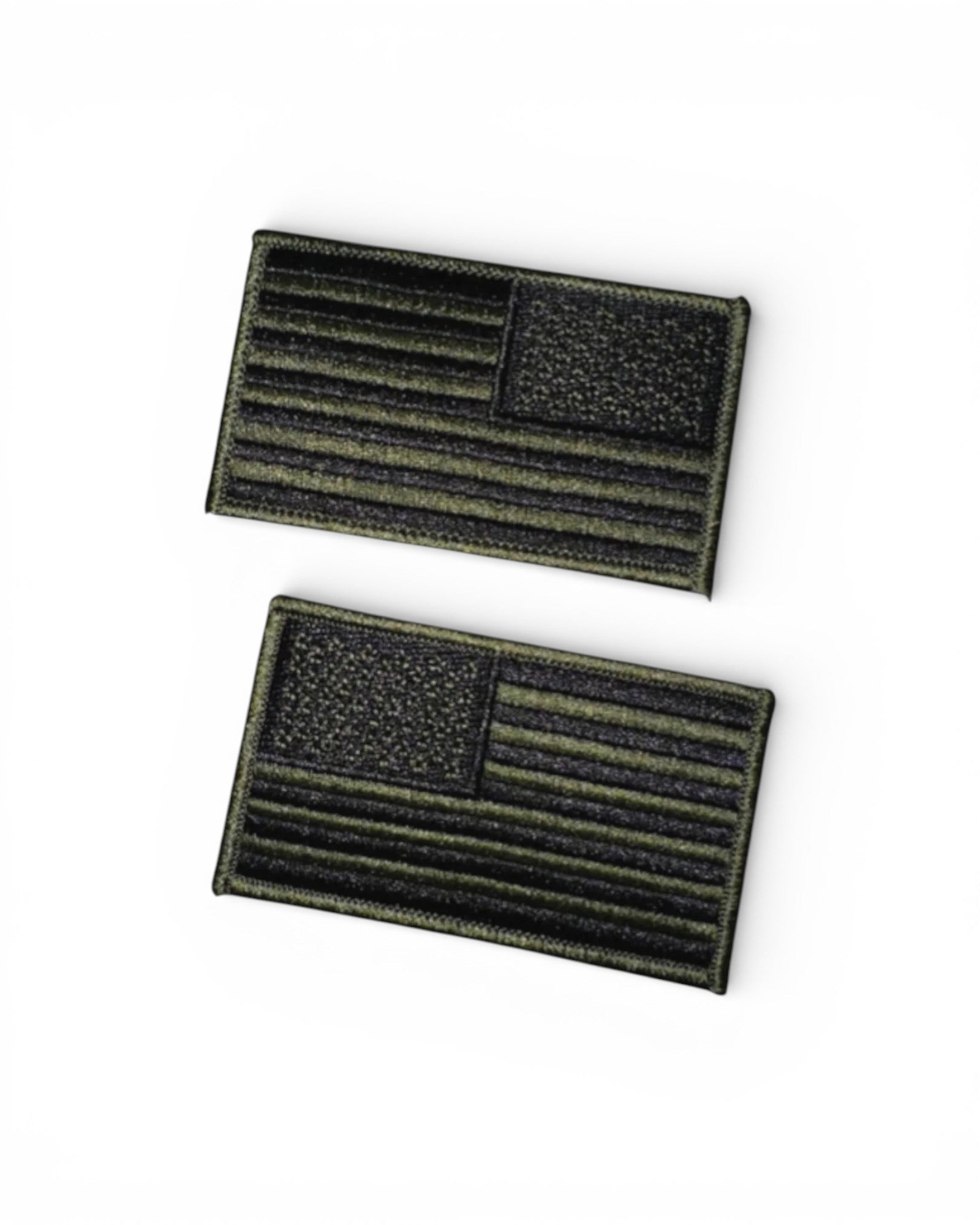 U.S. FLAG PATCH OD GREEN/BLACK – Sally's Cop Shop