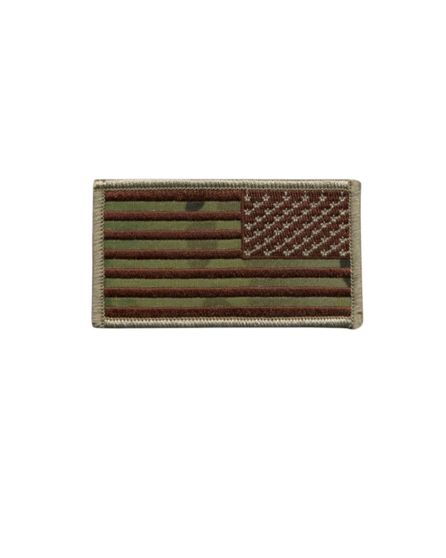 U.S. FLAG PATCH OCP/DESERT REVERSED W/ HOOK FASTNER