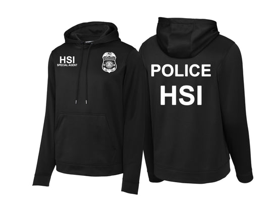 HSI SPECIAL AGENT RAID WICKING HOODED SWEATSHIRT-F244