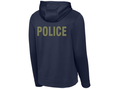 POLICE BACKPRINT SPORT-TEK SPORT-WICK HOODED PULLOVER F244