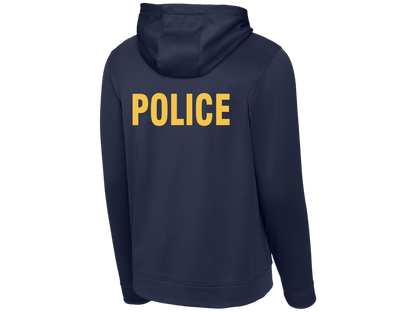 POLICE BACKPRINT SPORT-TEK SPORT-WICK HOODED PULLOVER F244