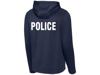 POLICE BACKPRINT SPORT-TEK SPORT-WICK HOODED PULLOVER F244