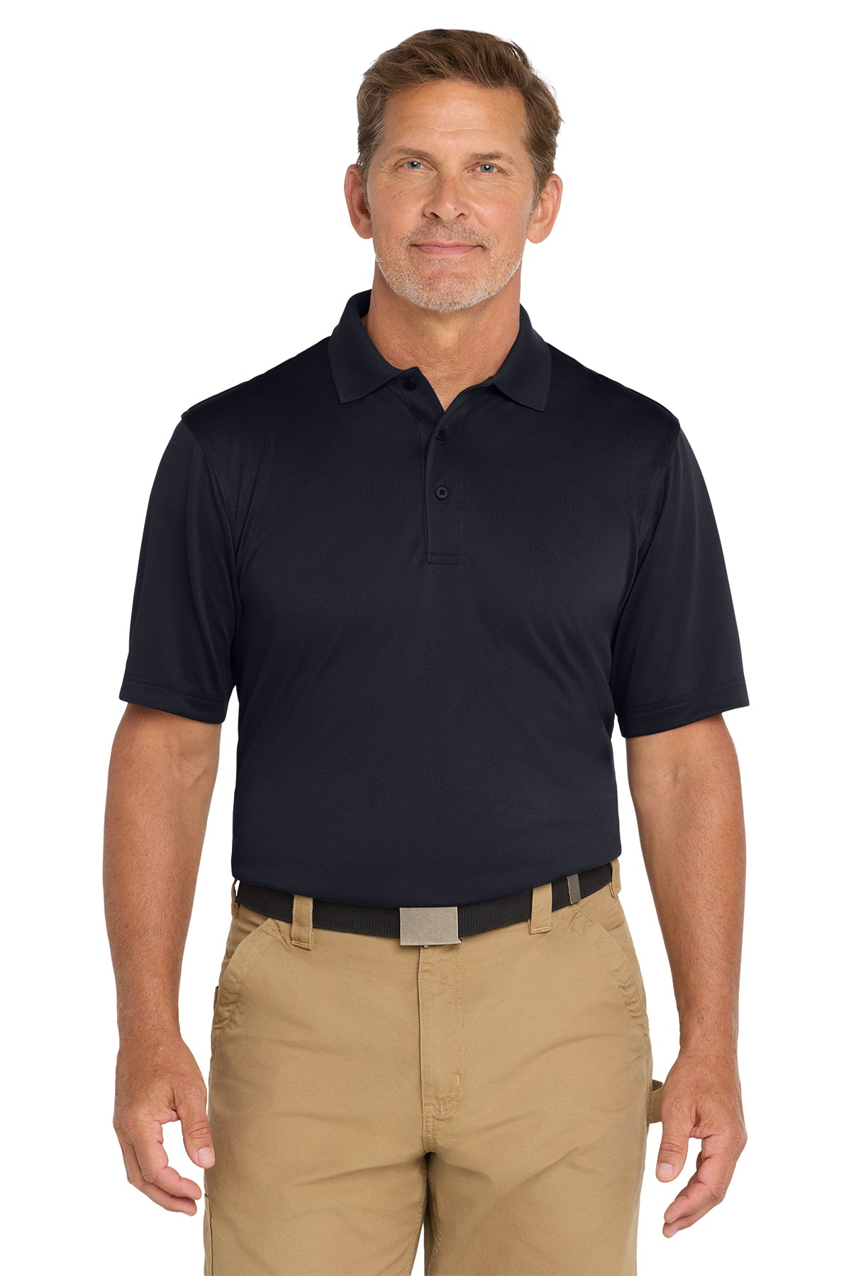 CLEARANCE MEN'S CORNERSTONE SELECT SNAP-PROOF POLO-CS412
