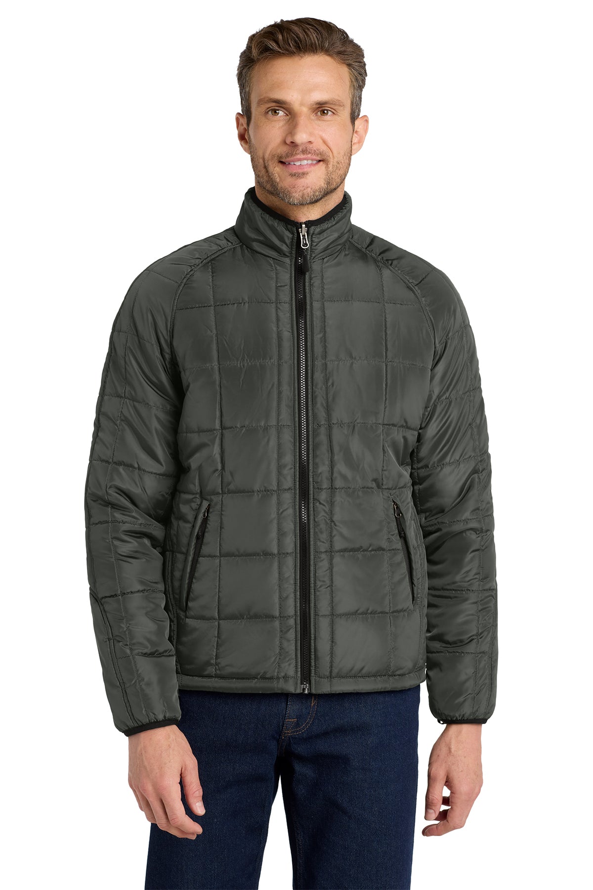PORT AUTHORITY HERRINGBONE 3-IN-1 PARKA-J302